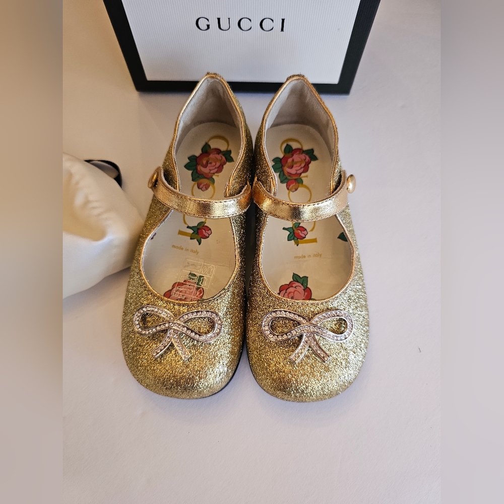 GUCCI ballet flat for toddler USED